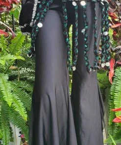 Bellydance Braided Fringe Hip Scarf 25166 Hip Scarves