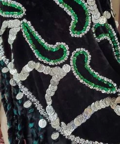 Bellydance Braided Fringe Hip Scarf 25166 Hip Scarves