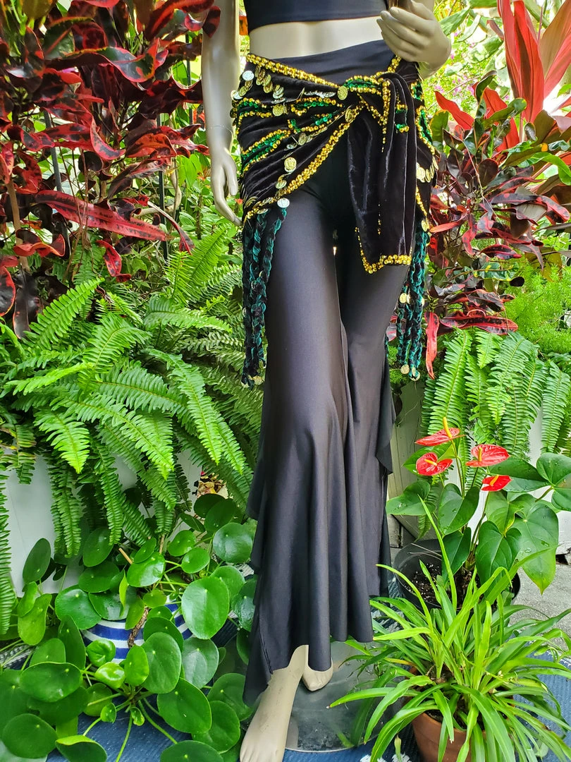 Bellydance Braided Fringe Hip Scarf 25171 8 Bellydance Braided Fringe Hip Scarf 25171