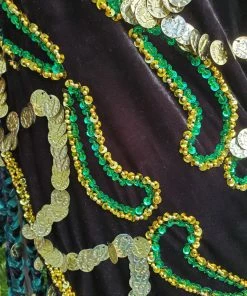 Bellydance Braided Fringe Hip Scarf 25171 10 Bellydance Braided Fringe Hip Scarf 25171