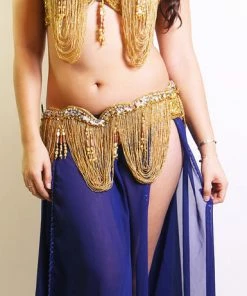 Bra&Belts Mumtaz Sparkling Swoops Bra And Belt Set