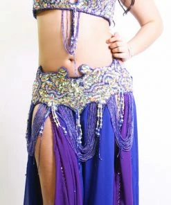 Bellydance Diamond Jewels Bra And Belt Set Bra&Belts