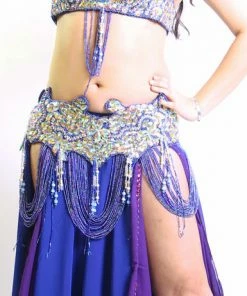 Bellydance Diamond Jewels Bra And Belt Set Bra&Belts