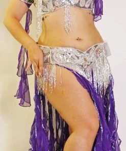 Bellydance Bra And Belt Set