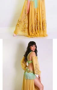 Bellydance Bra&Belts Lili Papyrus