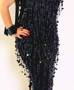 Bellydance Folkloric Fringe Dress All Folkloric