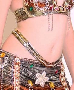 Bellydance Crystal Costume