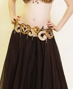 Bellydance BDS Classic Bra And Belt Set Bra&Belts