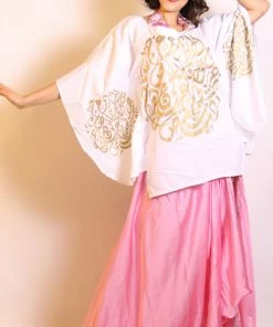 Bellydance Covers Calligraphy Front Closing 24002