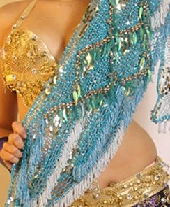 Bellydance Hip Scarf 23961 Hip Scarves