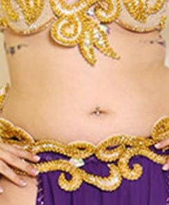 Bellydance Bra&Belts BDS Classic Bra And Belt Set, PLUS SIZE