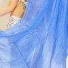 Bellydance Blue Silk Veil ~ Veils