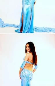 Bellydance Eman Zaki Two-Piece Costume Costumes