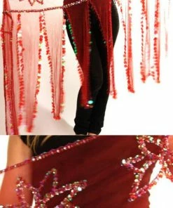 Bellydance Long Hip Scarf