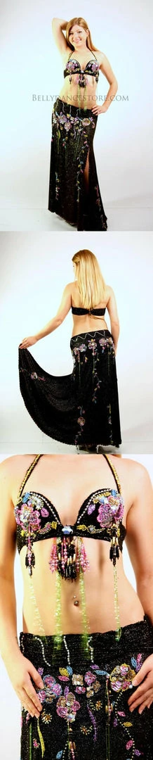 Bellydance Costumes Egyptian Bloom Costume 4 Bellydance Costumes Egyptian Bloom Costume