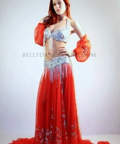 Pharaonics Of Egypt Icicles Bra And Belt Set (B/C) Bra&Belts