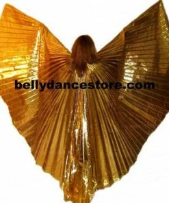 Bellydance Metallic Wings