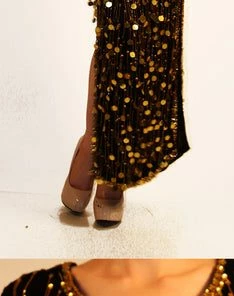 Bellydance Folkloric Fringe Dress