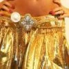 Bellydance All Skirts Gold Skirt