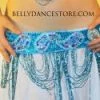 Bra&Belts Mumtaz Light Blue Bra And Belt
