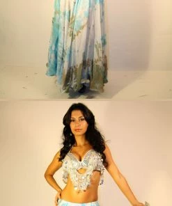 Bellydance Tie Die Skirt All Skirts