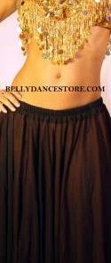 Bellydance Two Tone Color- Reversible Skirt All Skirts