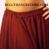 Bellydance Burgundy Skirt