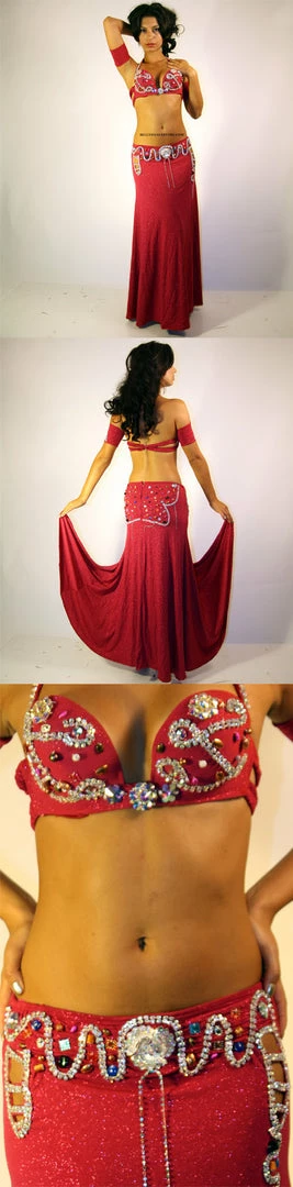 Bellydance Costumes Crystal Collection 4 Bellydance Costumes Crystal Collection
