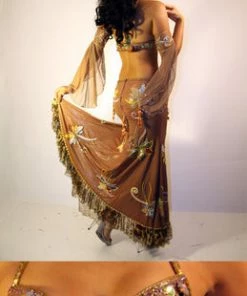 Bellydance Egyptian Bloom Costume
