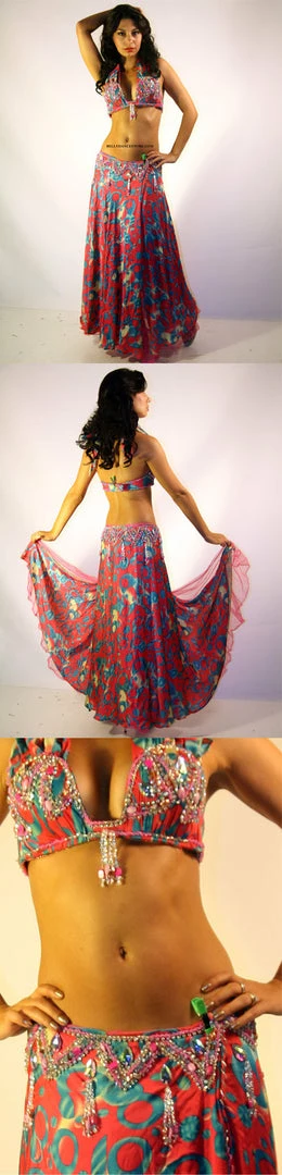 Bellydance Costumes Floral Dream 4 Bellydance Costumes Floral Dream