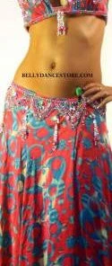 Bellydance Costumes Floral Dream