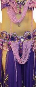 Bellydance Taj Mahal Bra&Belts