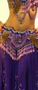 Bellydance Taj Mahal Bra&Belts