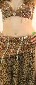 Bellydance Egyptian Bloom Costume Clearance