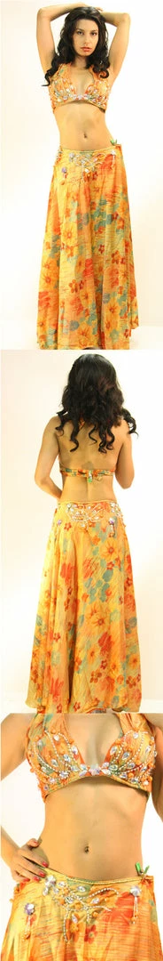 Bellydance Costumes Floral Dream 4 Bellydance Costumes Floral Dream