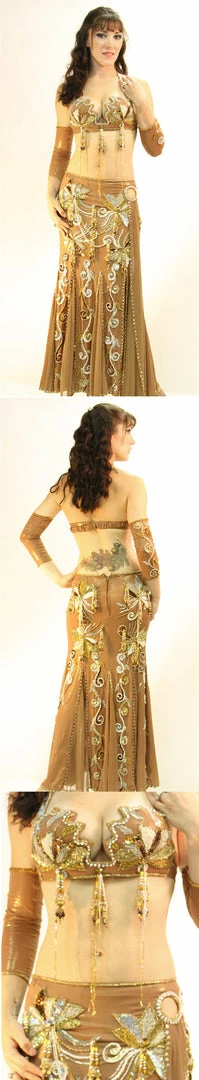 Bellydance Egyptian Bloom Collection Costume 4 Bellydance Egyptian Bloom Collection Costume