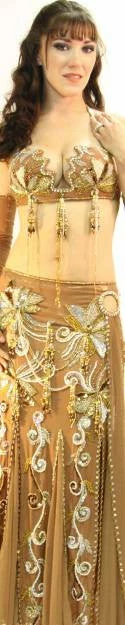 Bellydance Egyptian Bloom Collection Costume 3 Bellydance Egyptian Bloom Collection Costume
