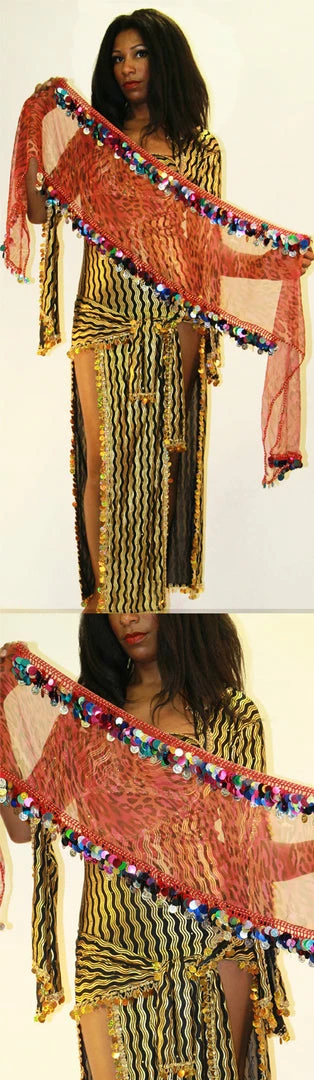 Bellydance Hip Scarf 4 Bellydance Hip Scarf