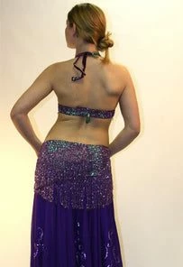Bellydance Bra&Belts Ice Collection Bra And Belt Set