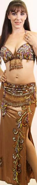 Bellydance Egyptian Bloom Collection Costume 3 Bellydance Egyptian Bloom Collection Costume