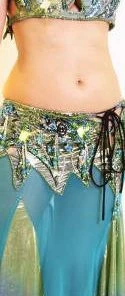 Bellydance Diamond Costume
