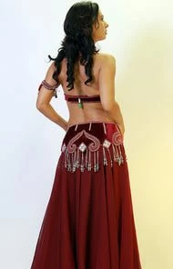 Bellydance Velvet Spice Bra & Belt Set 24044 Bra&Belts