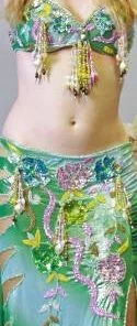 Bellydance Egyptian Bloom Collection Costume