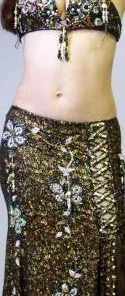 Bellydance Egyptian Bloom Collection Costume