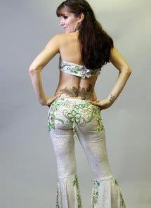 Bellydance Egyptian Bloom Pants Costume Costumes