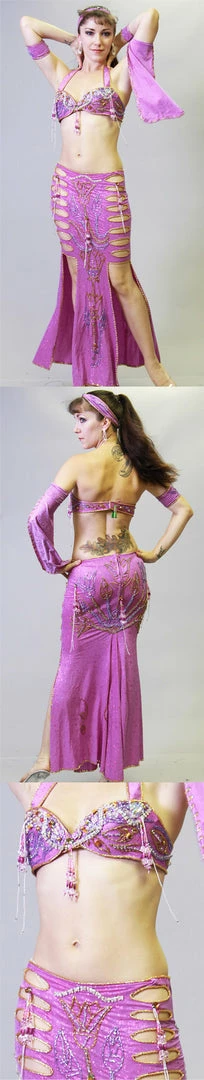 Bellydance Egyptian Bloom Costume Clearance 4 Bellydance Egyptian Bloom Costume Clearance