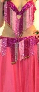 Bellydance Ice Collection 21252 Bra&Belts