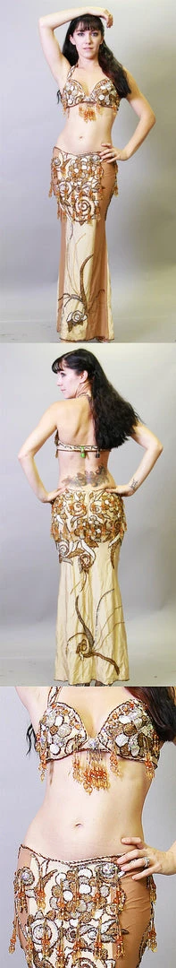Bellydance Costumes Egyptian Bloom Collection Costume 4 Bellydance Costumes Egyptian Bloom Collection Costume