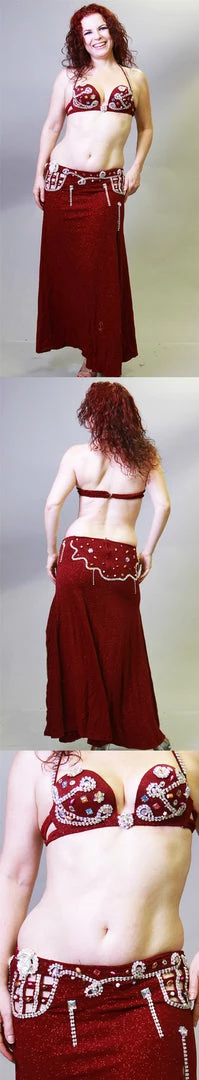 Bellydance Costumes Two-Piece Costume 4 Bellydance Costumes Two-Piece Costume