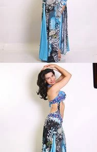 Bellydance Diamond Costume